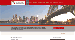 Desktop Screenshot of caanwings.com